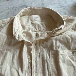 Cream Billy Reid button down